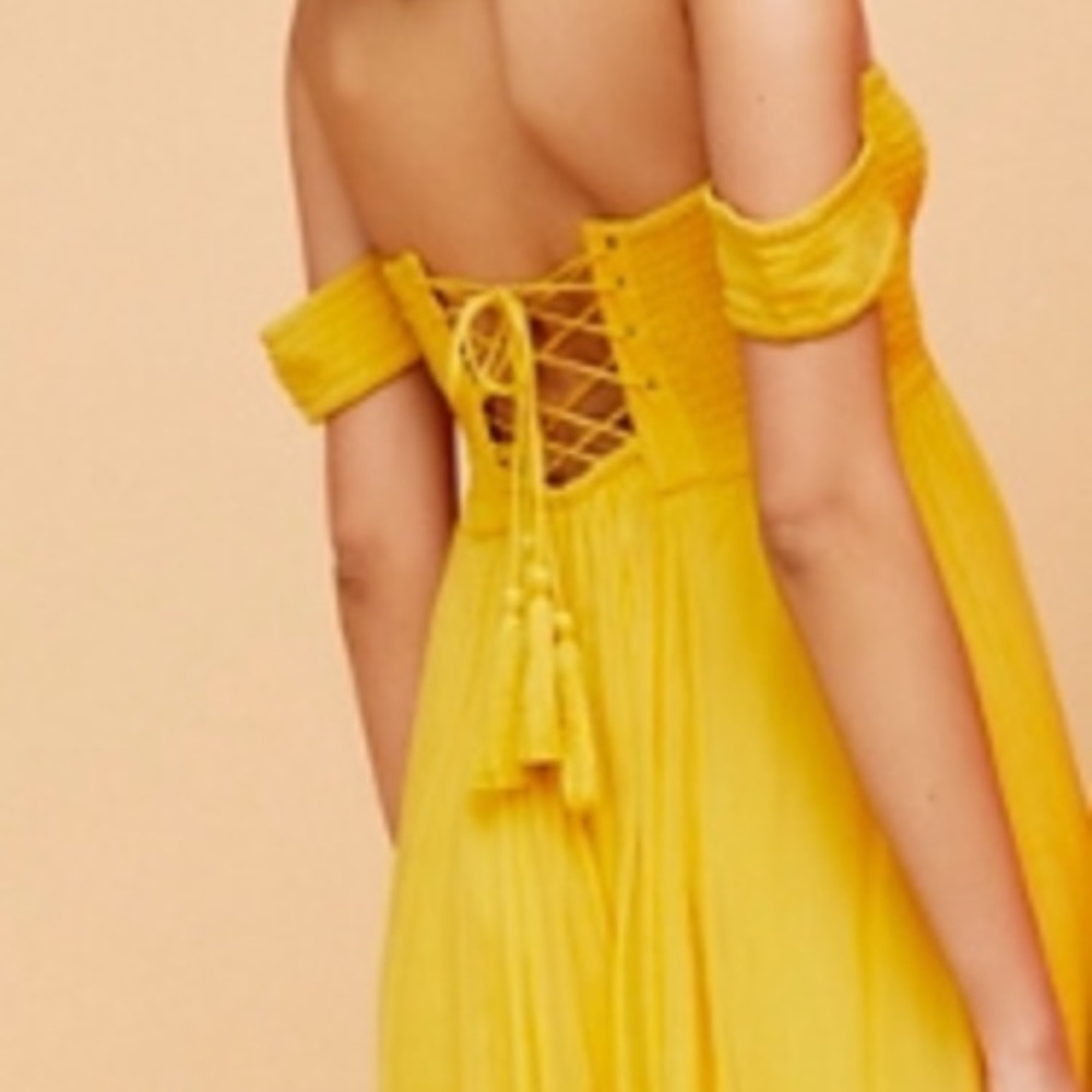 Free people strawberry fields jumpsuit